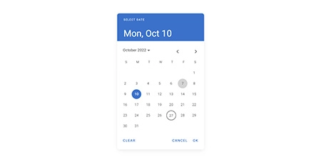 MDB 5 - Bootstrap 5 & Material Design Datepicker Component